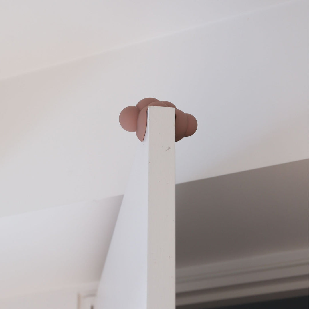 DESIGNSTUFF CUBI Cloud Door Stop, Clay