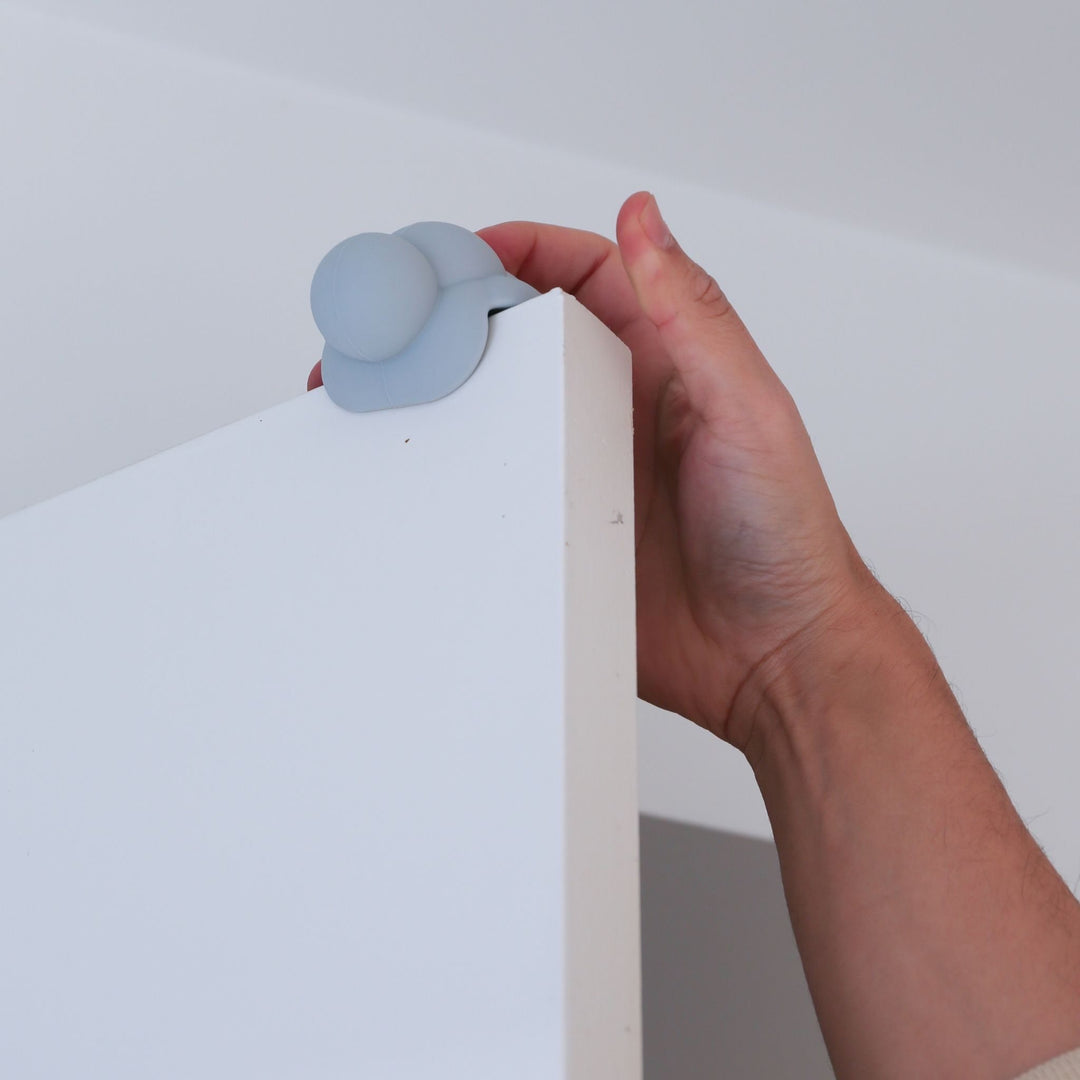 DESIGNSTUFF CUBI Cloud Door Stop, Mist