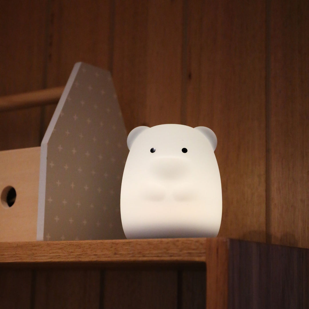DESIGNSTUFF LUMA Little Bear Night Lamp, Mist