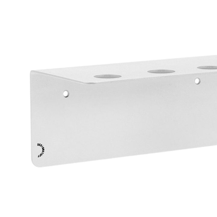 DESIGNSTUFF Shelf w/ Triple Soap Dispenser Holder, L40 cm, White