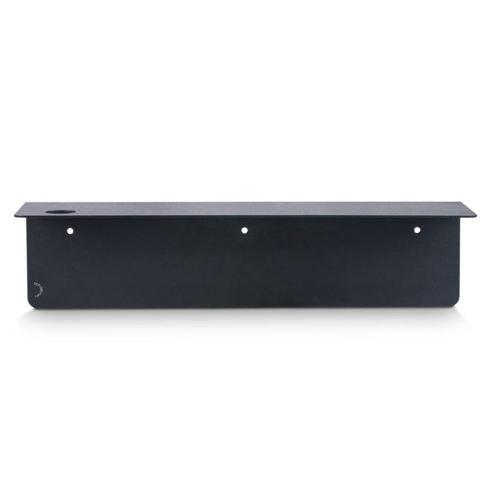 DESIGNSTUFF Shelf w/ Single Soap Dispenser Holder, L40 cm, Black