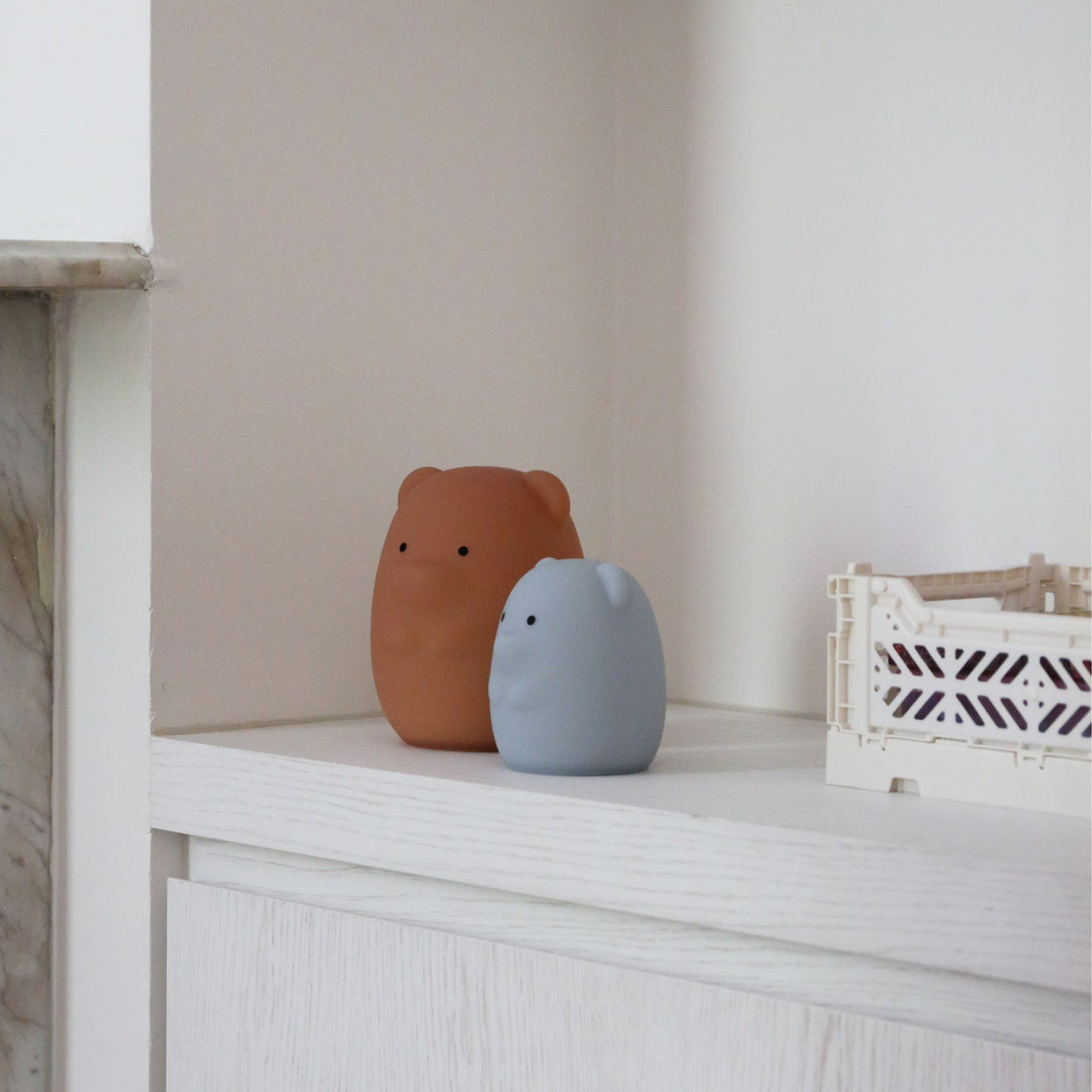 DESIGNSTUFF LUMA Little Bear Night Lamp, Mist