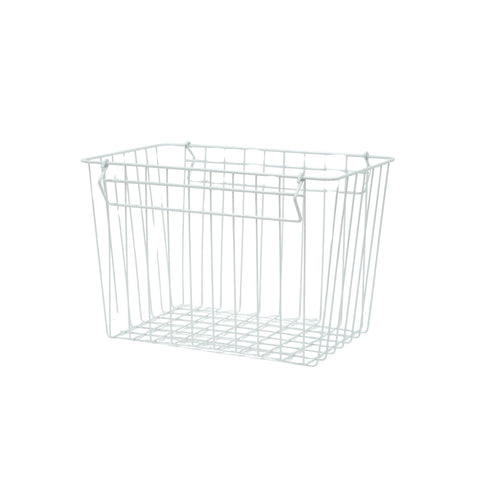 DESIGNSTUFF FORMA Metal Basket S, White