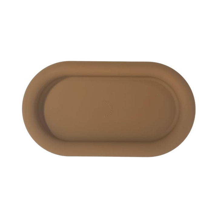 DESIGNSTUFF RUND Bubble Tray, 22cm, Camel