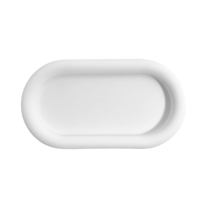 DESIGNSTUFF RUND Bubble Tray, 22cm, White