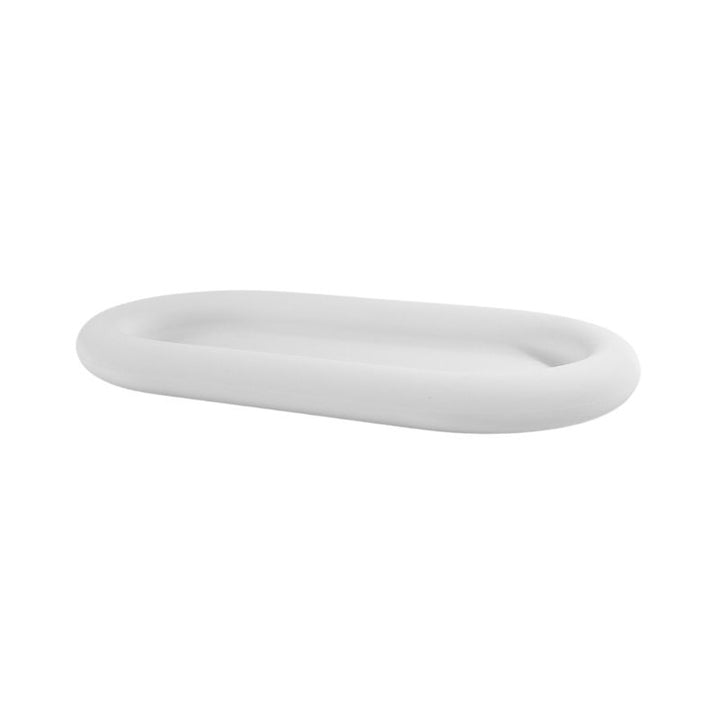 DESIGNSTUFF RUND Bubble Tray, 22cm, White