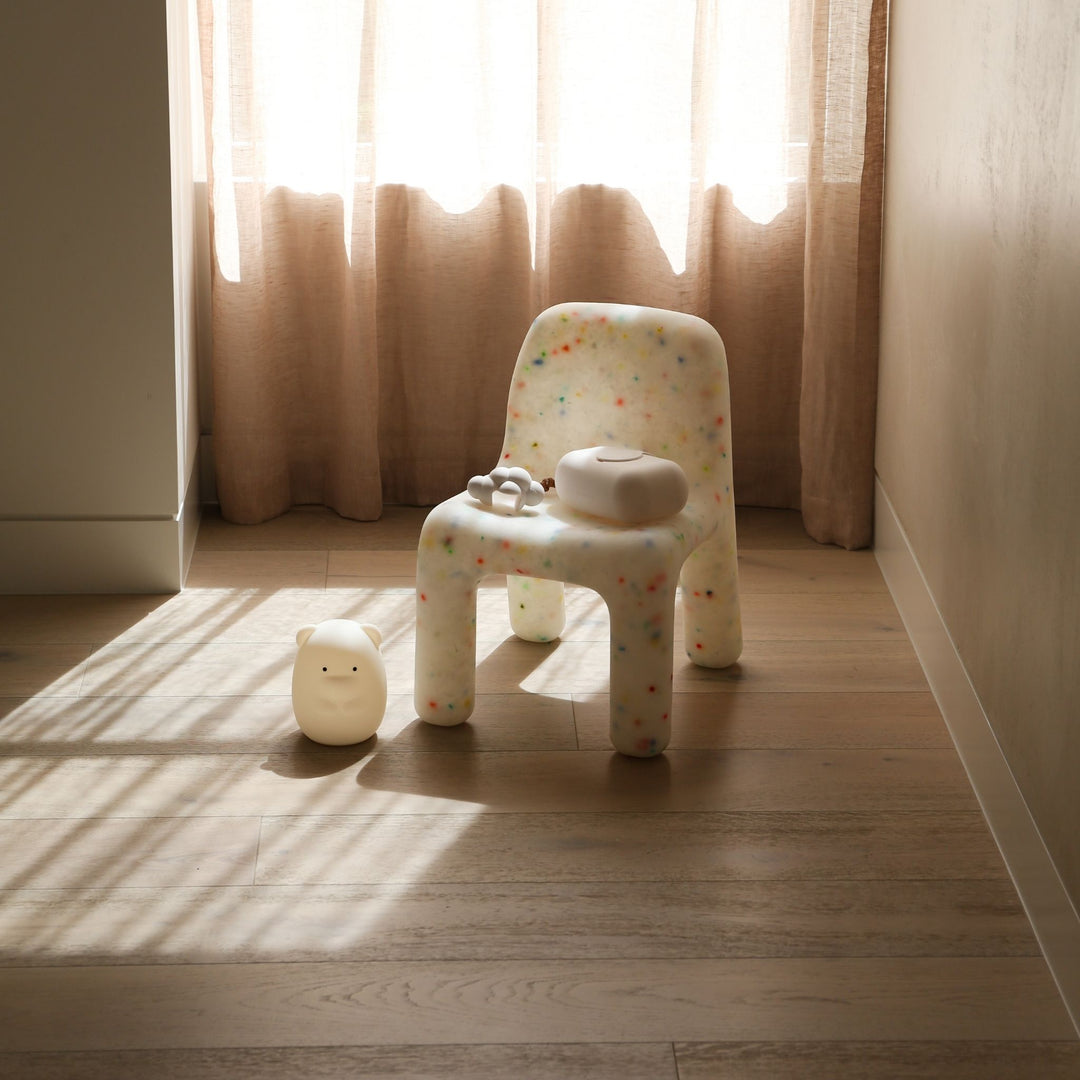 DESIGNSTUFF LUMA Bear Night Lamp, Chalk