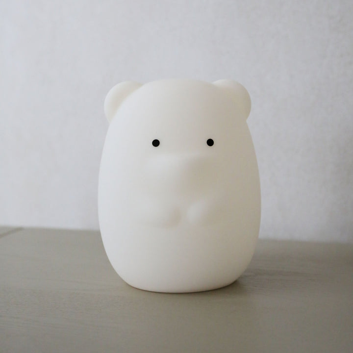 DESIGNSTUFF LUMA Bear Night Lamp, Chalk