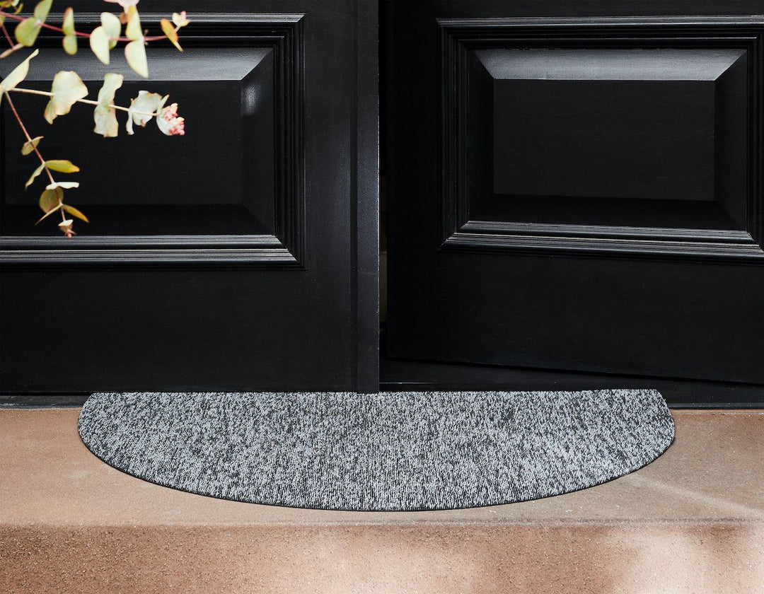 CHILEWICH Welcome Door Mat, Shag In Out Mat, Heathered/Grey, 53x91cm