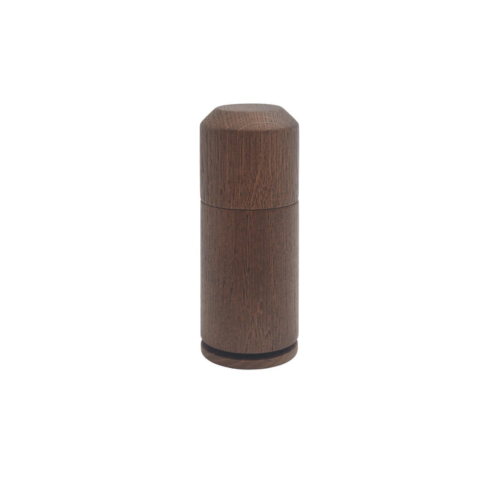EKTA LIVING ‘Crush Me’ Salt or Pepper Grinder, Smoked Oak