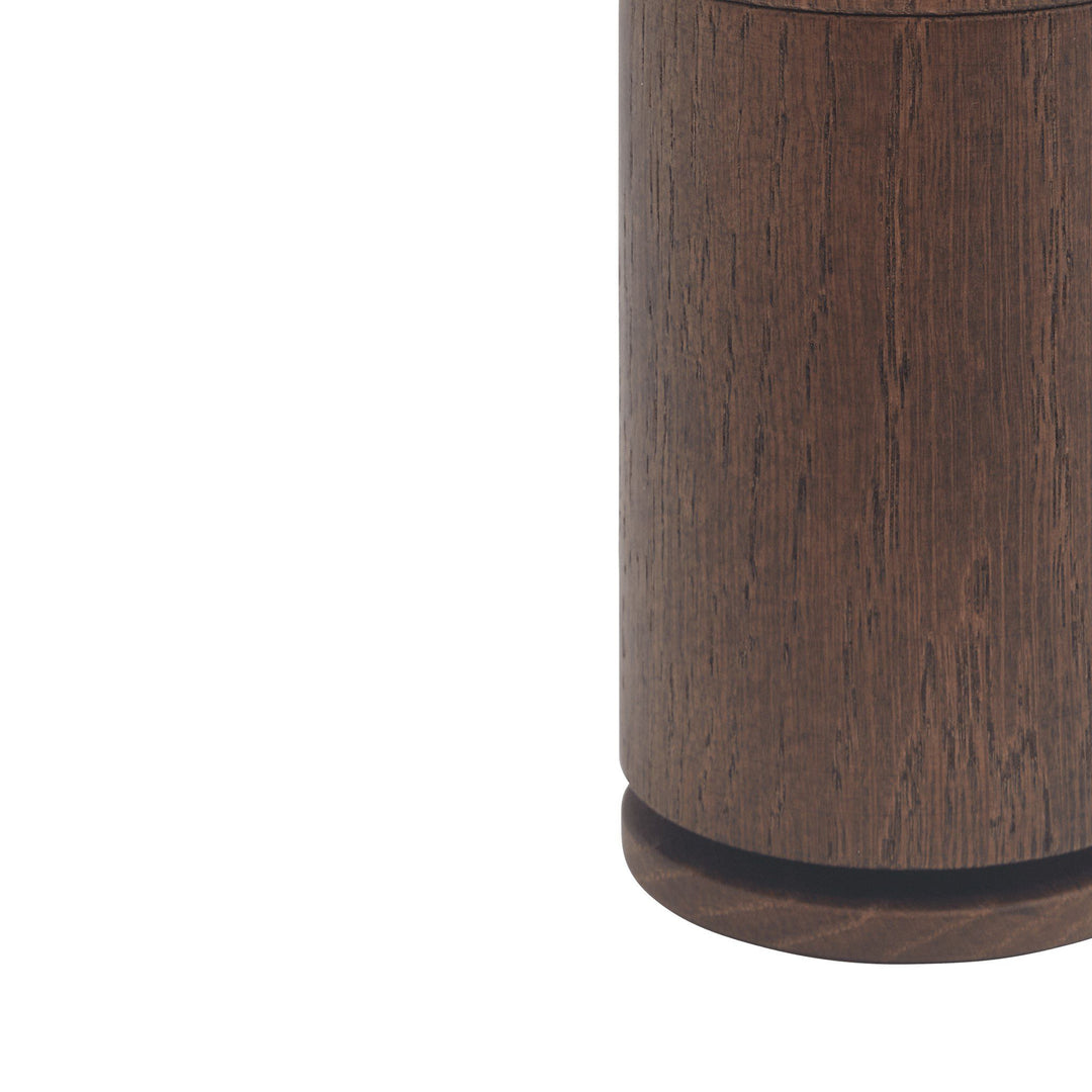 EKTA LIVING ‘Crush Me’ Salt or Pepper Grinder, Smoked Oak