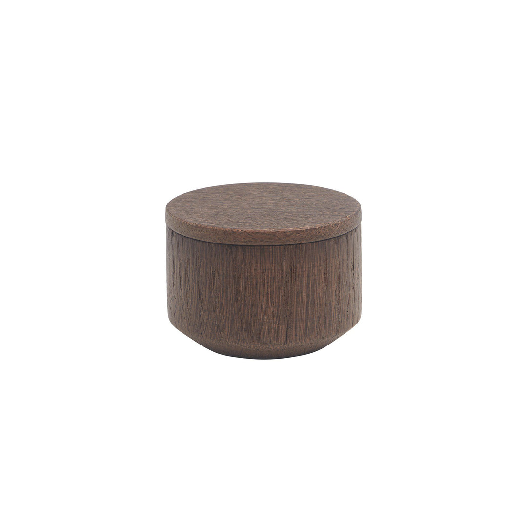 EKTA LIVING 'Salt Me' Salt Dish, Smoked Oak