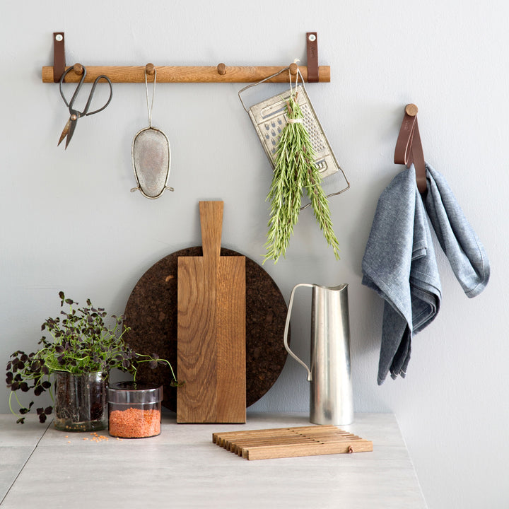EKTA LIVING Table Frame Trivet, Oak