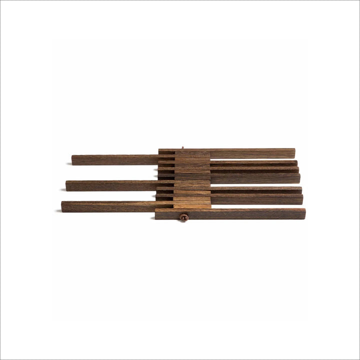 EKTA LIVING Table Frame Trivet, Smoked Oak