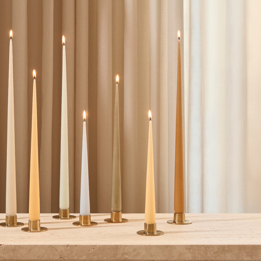 ESTER & ERIK Taper Candle, 32cm, Almond Butter