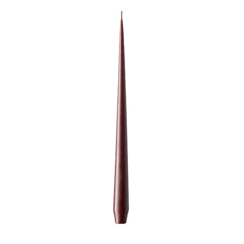 ESTER & ERIK Taper Candle, 32cm, Aubergine