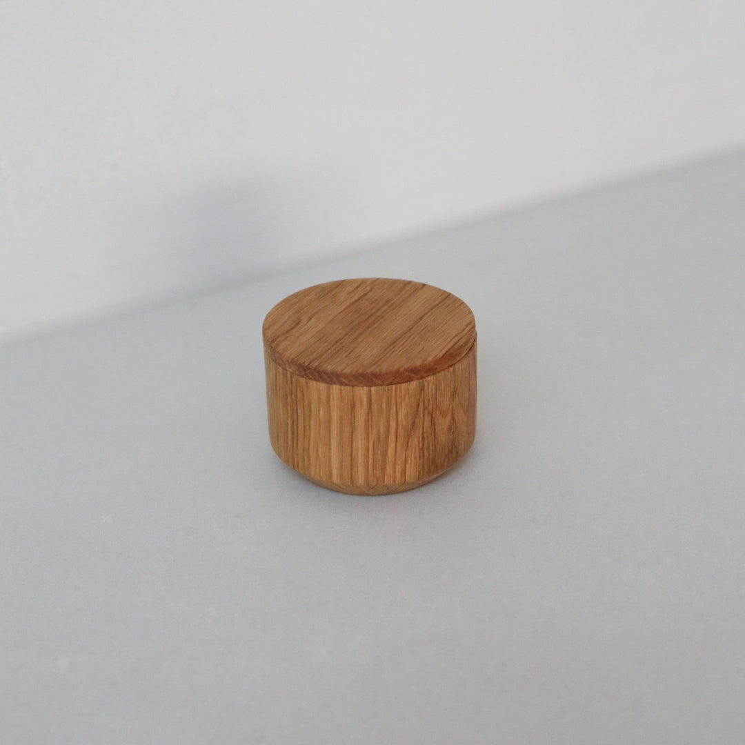 EKTA LIVING 'Salt Me' Salt Dish, Oiled Oak