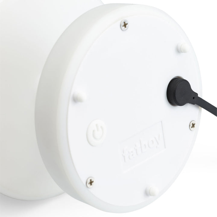 FATBOY Edison La Surprise Rechargeable Table Lamp, H15cm, White