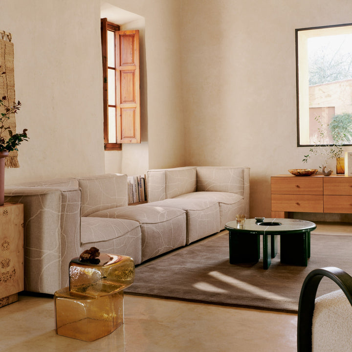 PRE-ORDER │ FERM LIVING Deya Coffee Table D80cm, Dark Green