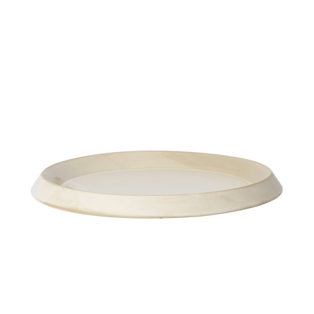 FERM LIVING Erena Serving Platter, ⌀35cm, Cream