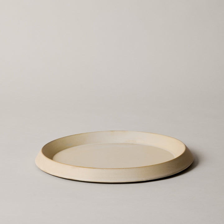 FERM LIVING Erena Serving Platter, ⌀35cm, Cream
