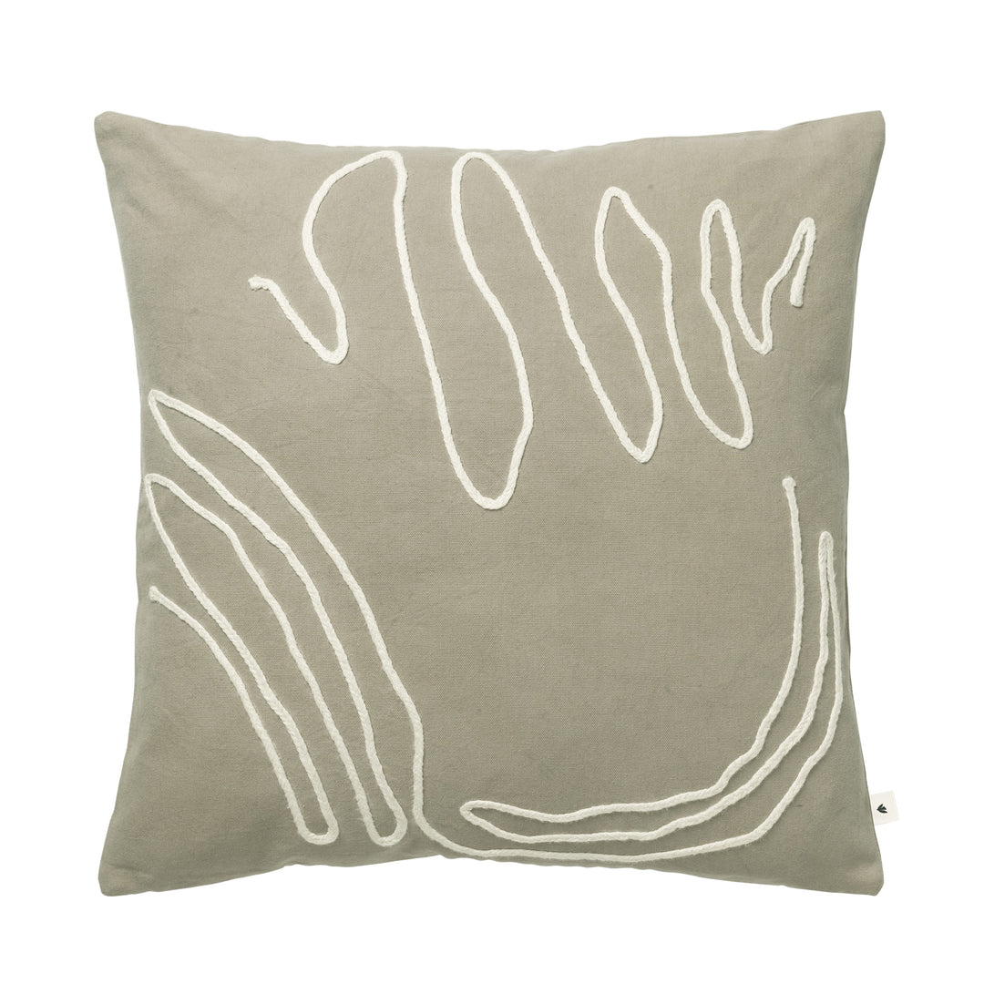 FERM LIVING Jot Cushion, Elm Green