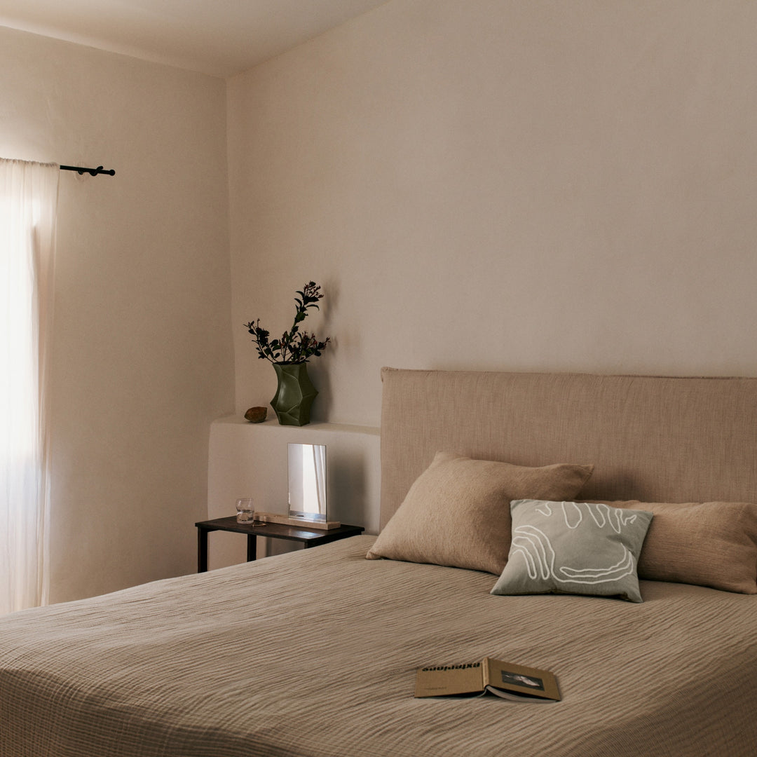 FERM LIVING Jot Cushion, Elm Green