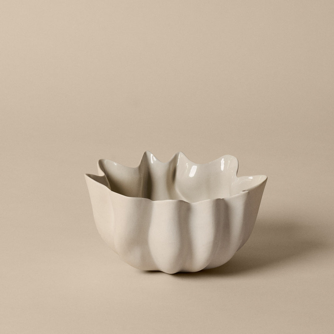 FERM LIVING Nium Bowl, D22cm, Off-White