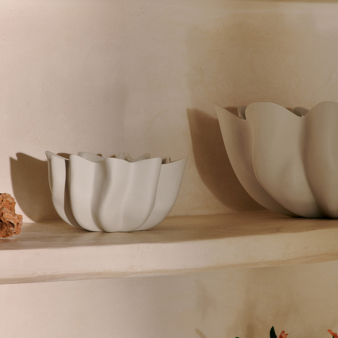 FERM LIVING Nium Bowl, D22cm, Off-White