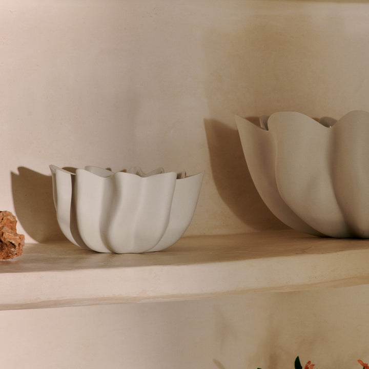 FERM LIVING Nium Bowl, D22cm, Off-White