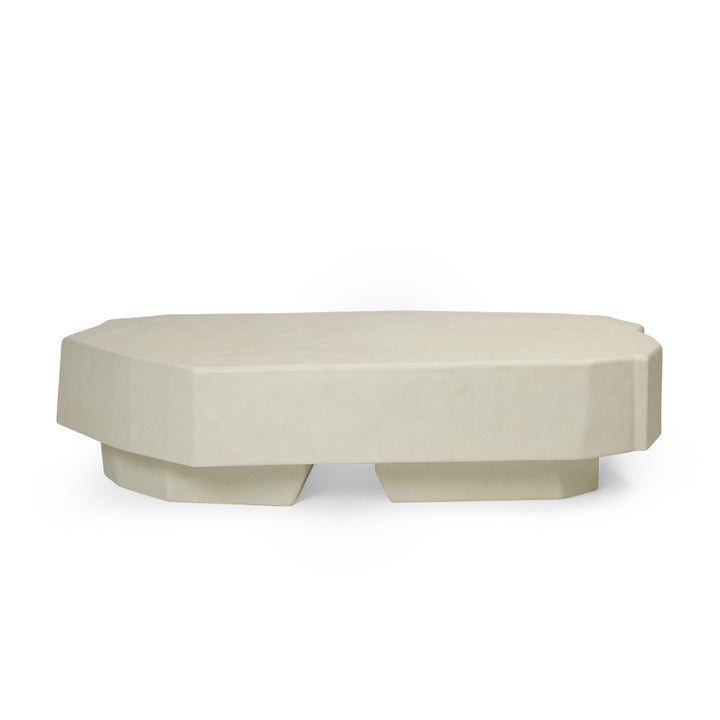 PRE-ORDER │ FERM LIVING Staffa Coffee Table, Large, Ivory