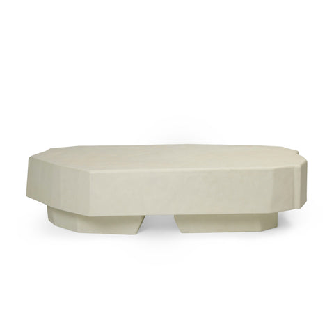 PRE-ORDER │ FERM LIVING Staffa Coffee Table, Large, Ivory