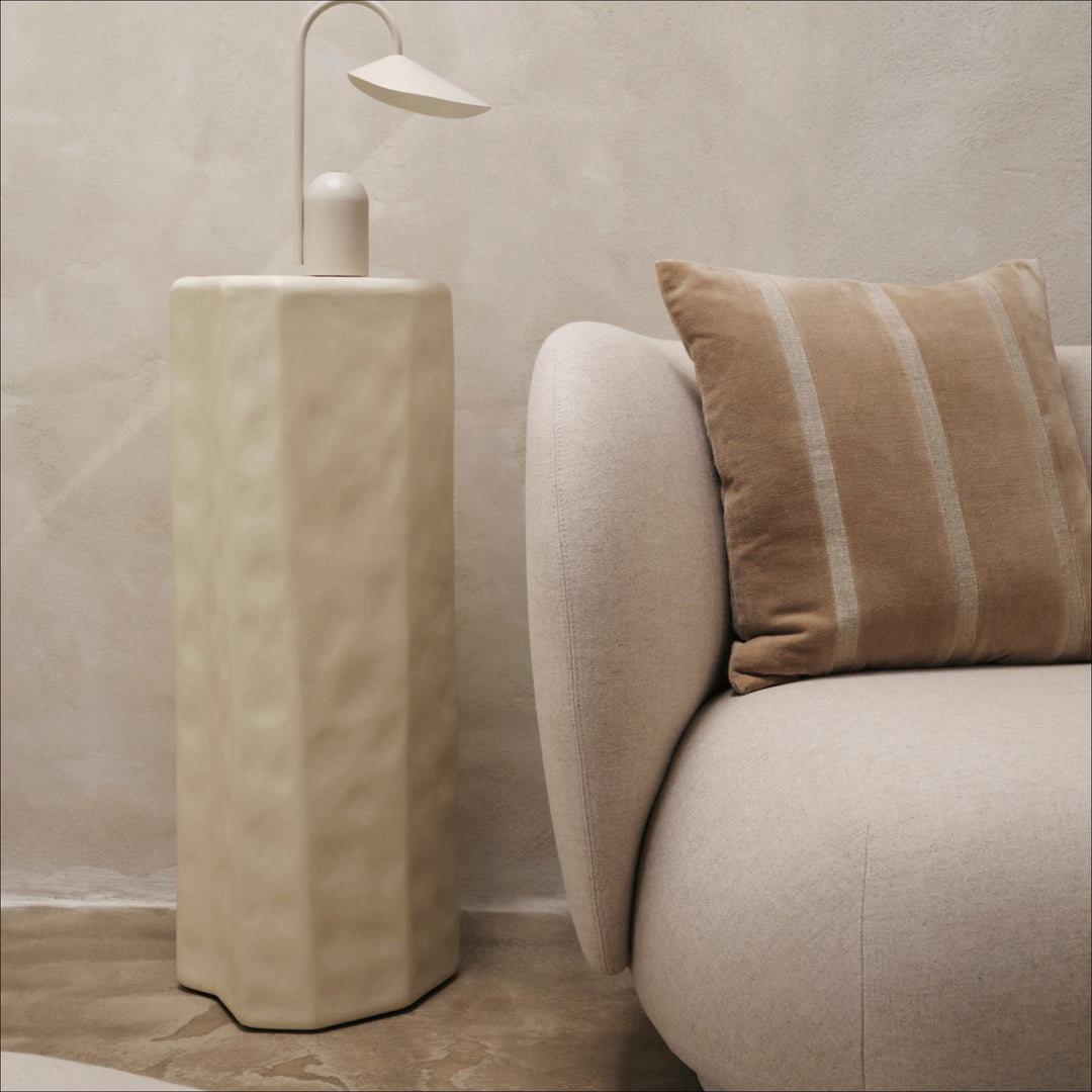 PRE-ORDER │ FERM LIVING Staffa Pedestal, Ivory