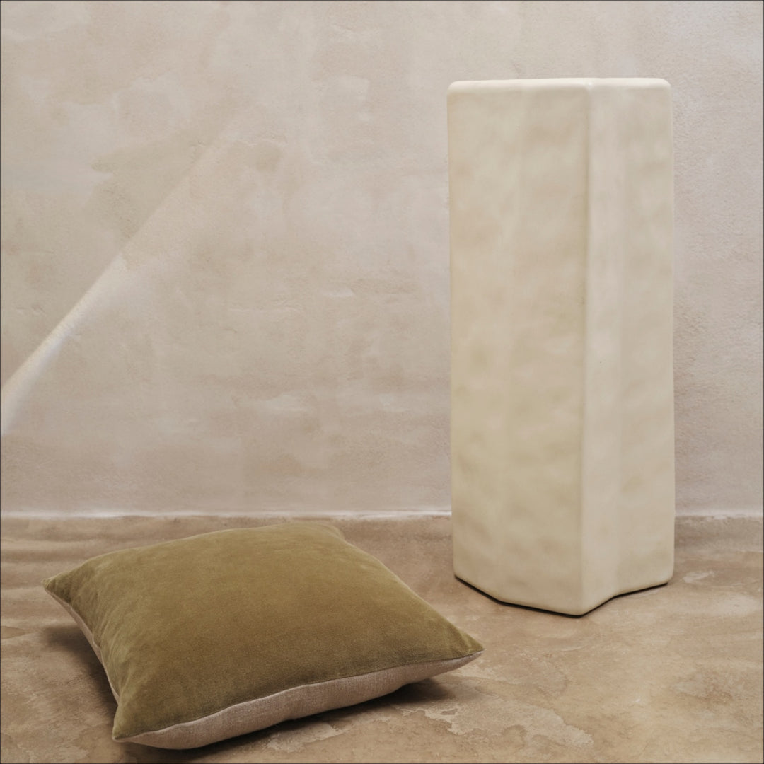 PRE-ORDER │ FERM LIVING Staffa Pedestal, Ivory