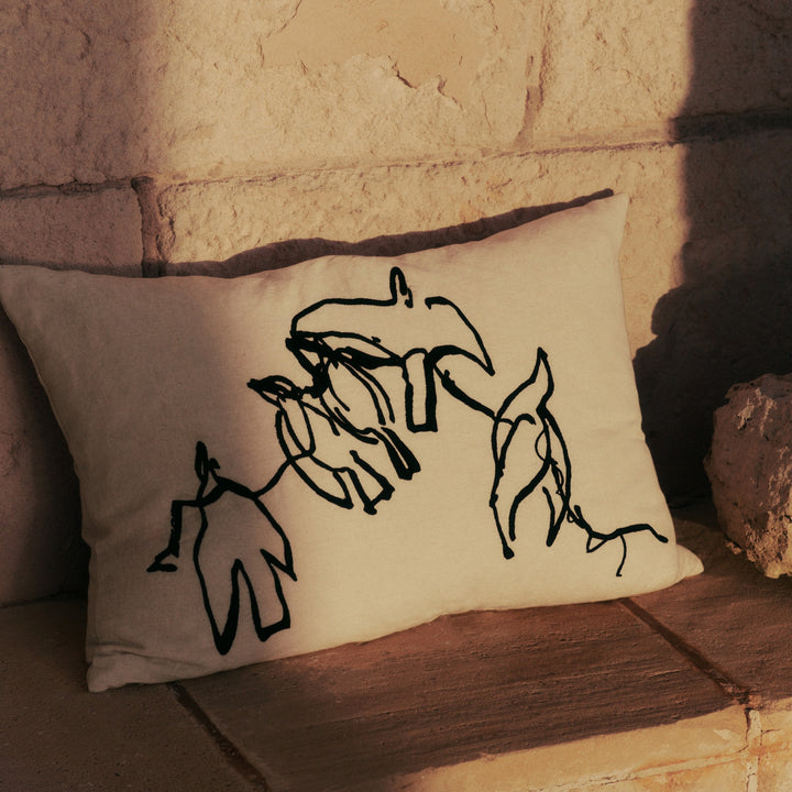 FERM LIVING Vuelo Cushion, Natural