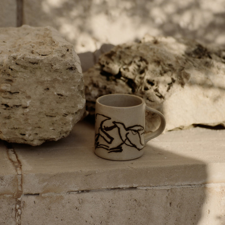 FERM LIVING Vuelo Mug, Cream