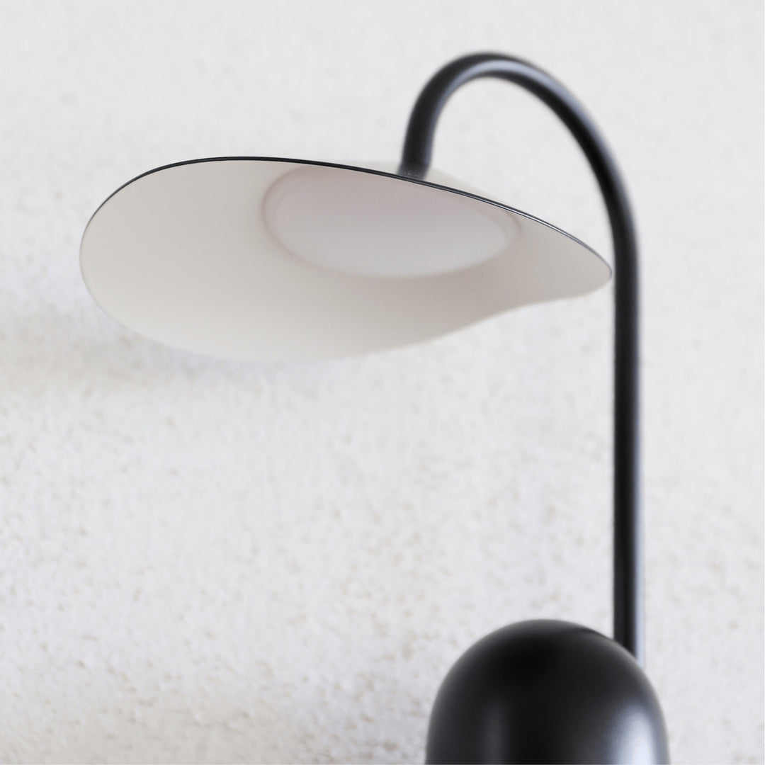 FERM LIVING Arum Portable Lamp, Black