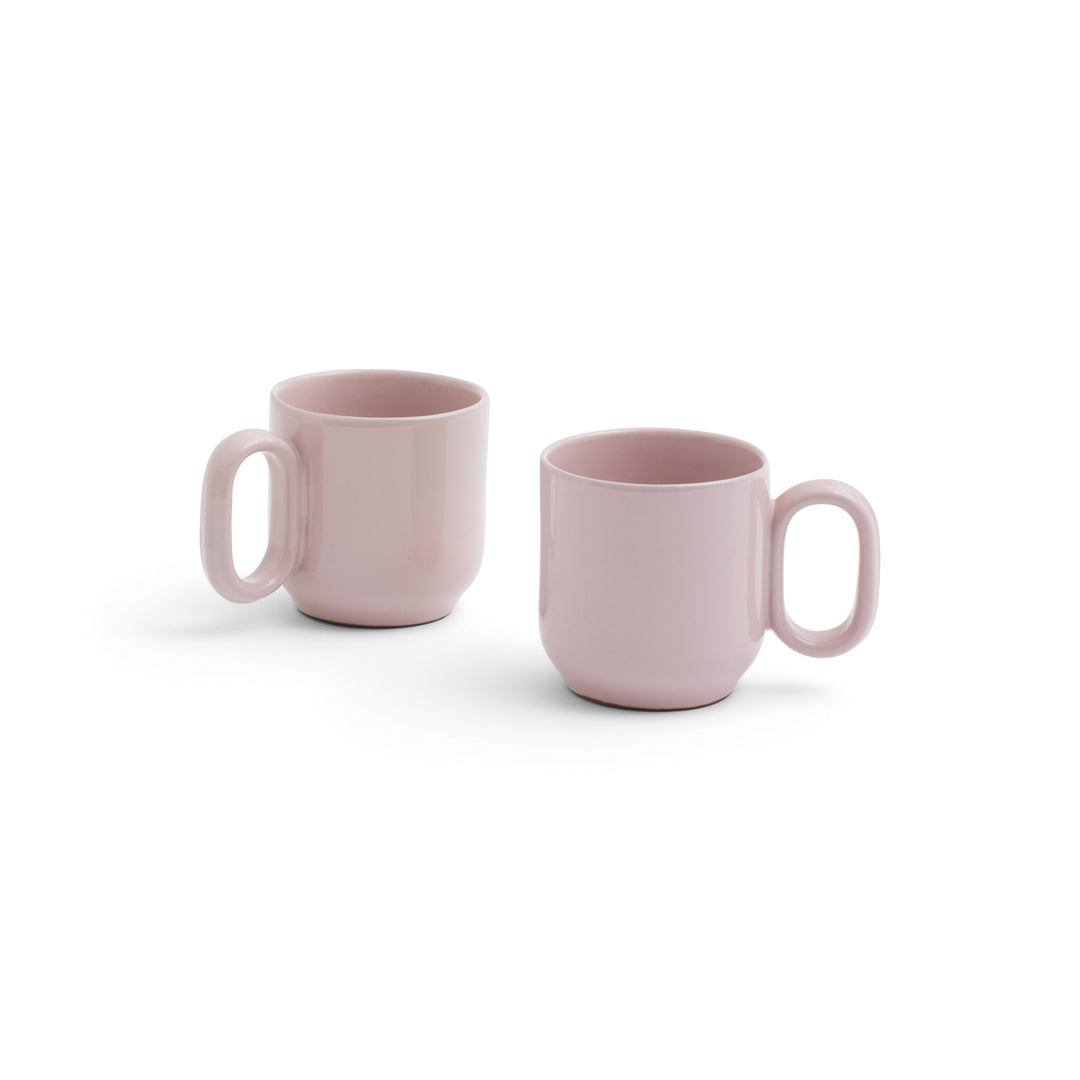 HAY Barro Cup/Mug, Pink (Set of 2)