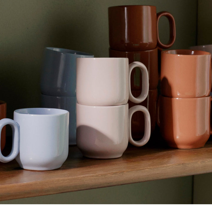 HAY Barro Cup/Mug, Pink (Set of 2)