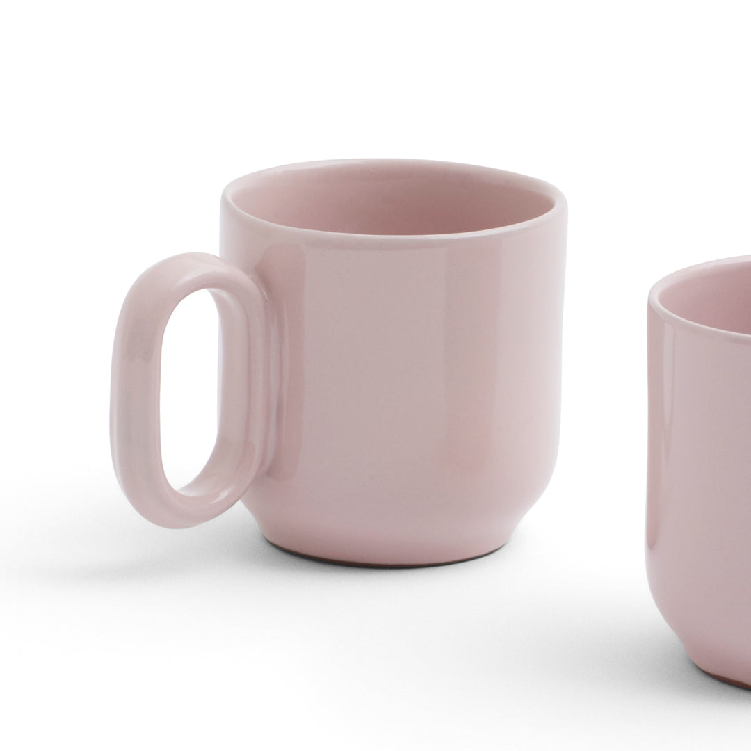 HAY Barro Cup/Mug, Pink (Set of 2)