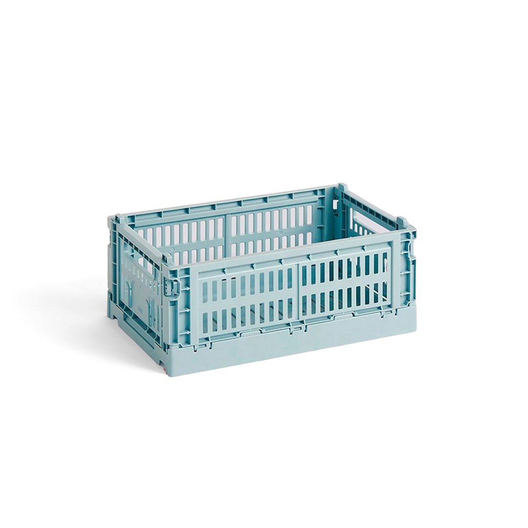 HAY Colour Storage Crate V2, Small, Dusty Blue