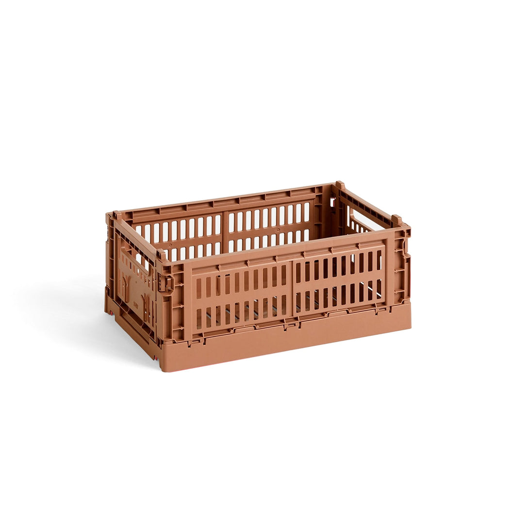 HAY Colour Storage Crate V2, Small, Terracotta