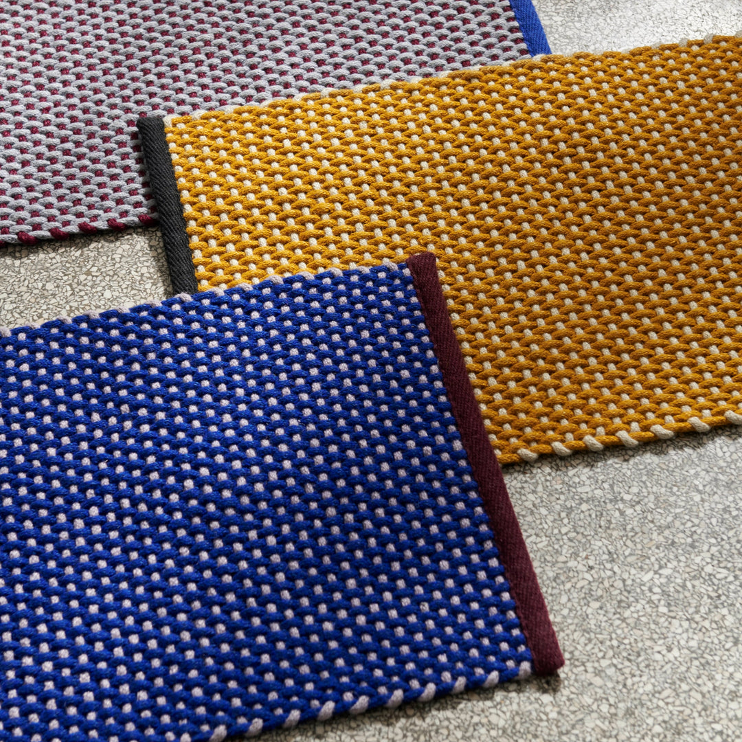 HAY Door Mat, 50x70cm, Blue