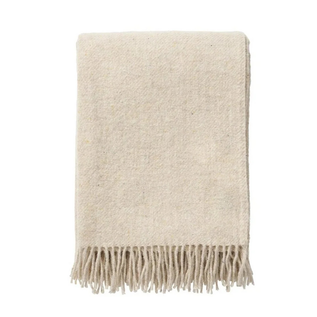 KLIPPAN Earth Recycled Wool Blanket