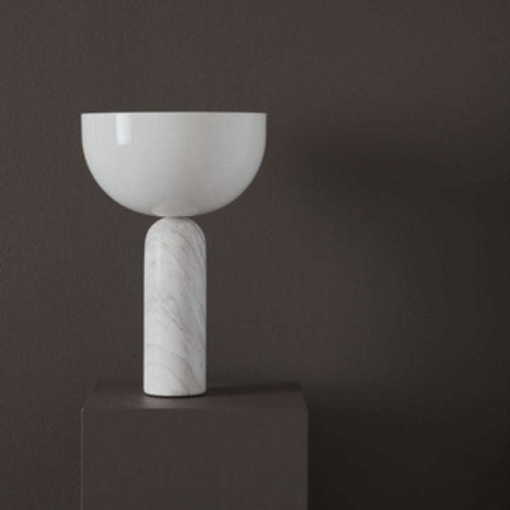 NEW WORKS Kizu Table Lamp, White Marble, Large