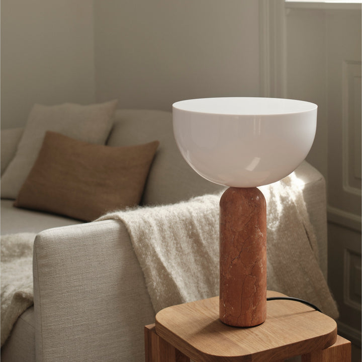 NEW WORKS Kizu Table Lamp, Breccia Pernice, Large
