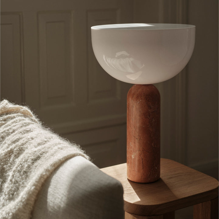 NEW WORKS Kizu Table Lamp, Breccia Pernice, Large