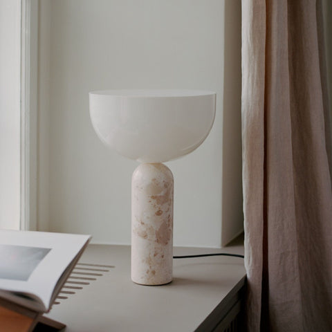 NEW WORKS Kizu Table Lamp, Kunis Breccia, Large