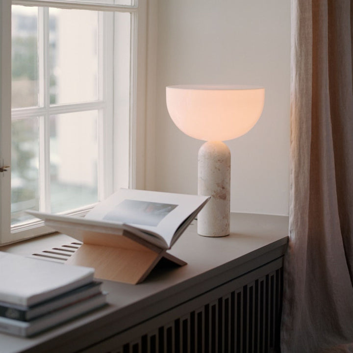 NEW WORKS Kizu Table Lamp, Kunis Breccia, Large