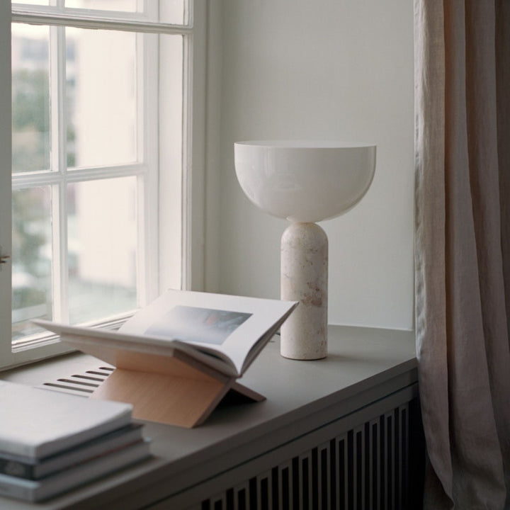 NEW WORKS Kizu Table Lamp, Kunis Breccia, Large